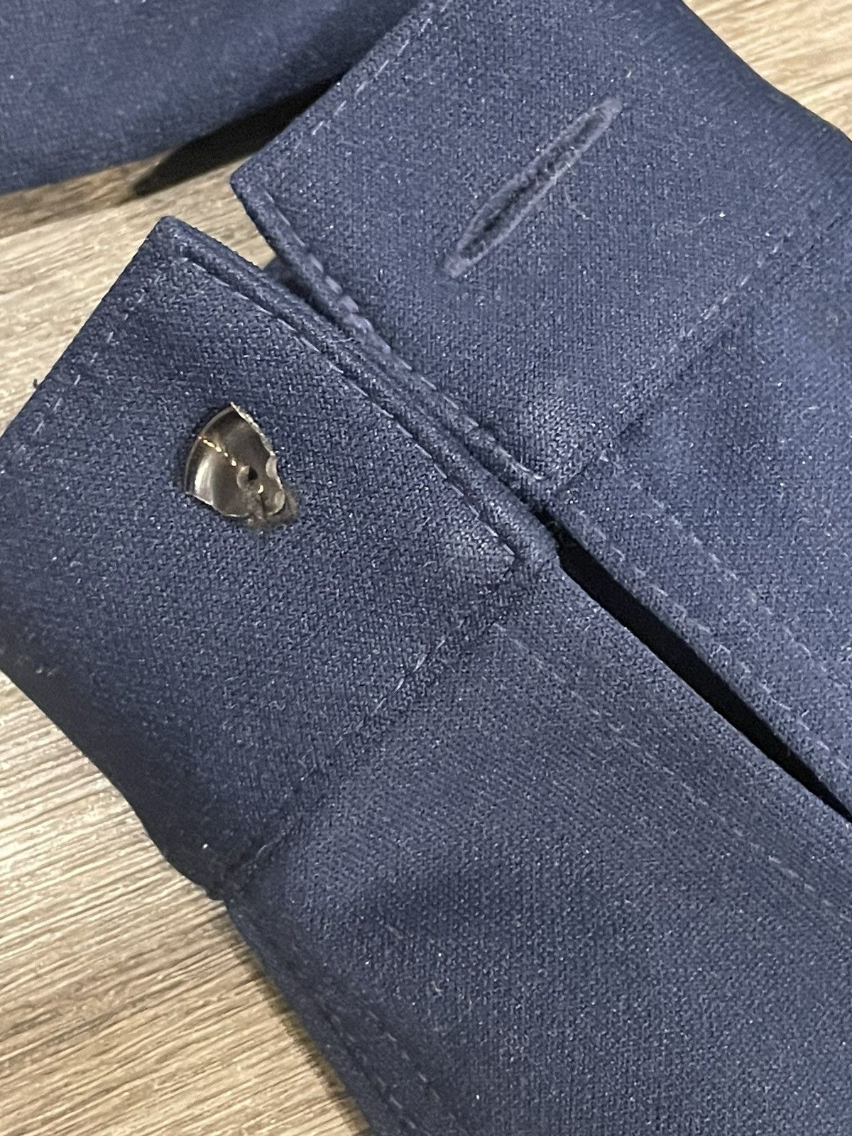 Comme des Garcons Homme AW03 Comme Des Garçon Homme Navy Trucker Jacket👕 *Very RARE* Size US M / EU 48-50 / 2 - 7 Thumbnail