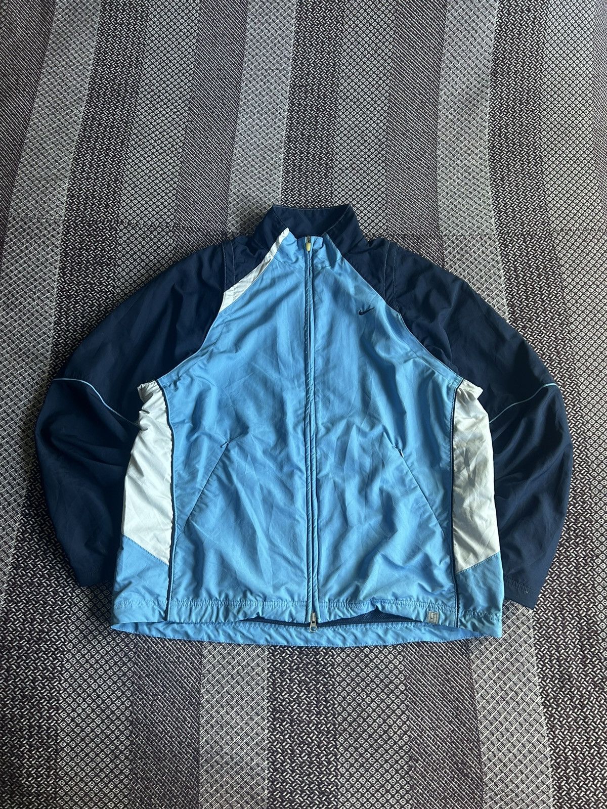Nike Vintage Nike 2 in 1 Jacket & Vest Drill Style Streetwear L Size US L / EU 52-54 / 3 - 1 Thumbnail