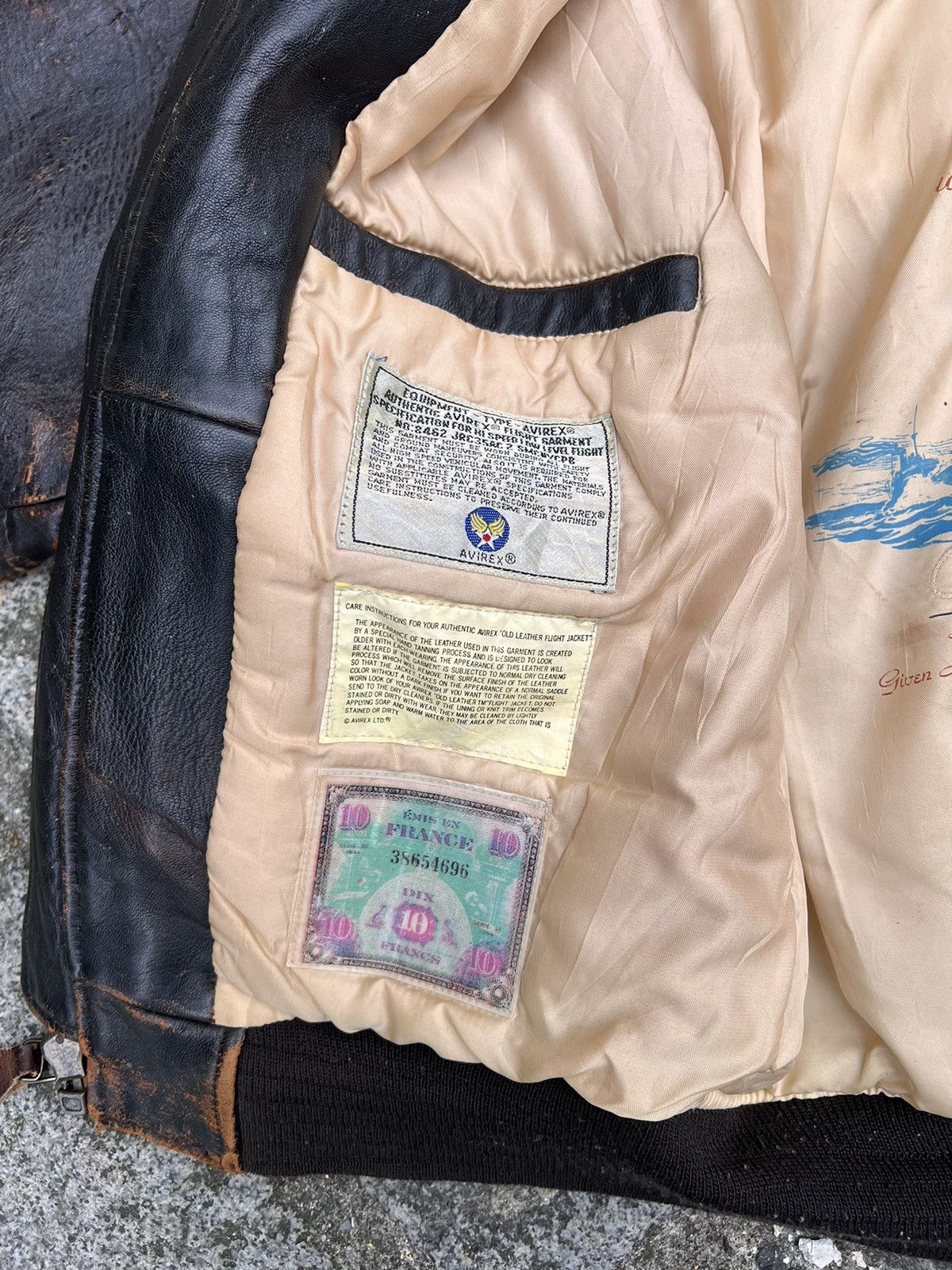 Avirex Vintage Avirex Ltd G-1 Flight Jacket (circa 1980–1990s) Size US L / EU 52-54 / 3 - 4 Thumbnail