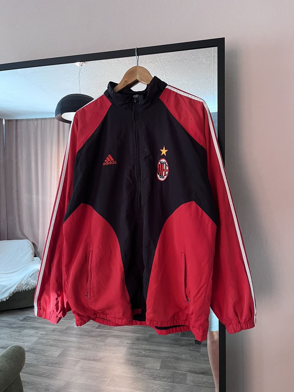 Other Vintage 90s AC MILAN Soccer Adidas Retro Olympic Jacket Size US XL / EU 56 / 4 - 1 Thumbnail