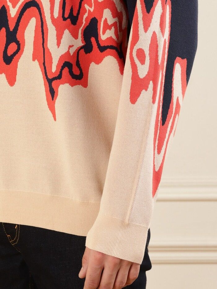 Marcelo Burlon Marcelo Burlon County of Milan Melt Knit Sweater Pullover Size US S / EU 44-46 / 1 - 5 Thumbnail