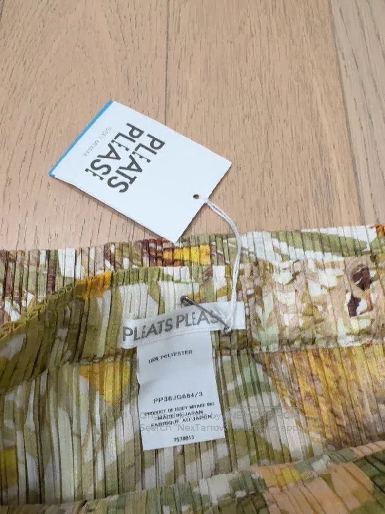 Issey Miyake Issey Miyake size:3 Yellow Midi Skirt Size 31" - 6 Thumbnail