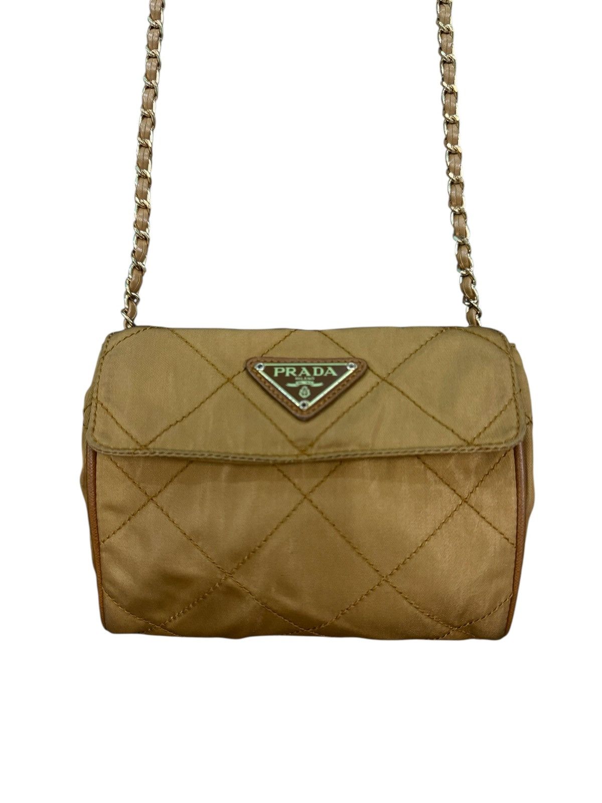 Prada RARE VINTAGE PRADA QUILTED MINI SHOULDER/CROSSBODY BAG Size ONE SIZE - 2 Thumbnail