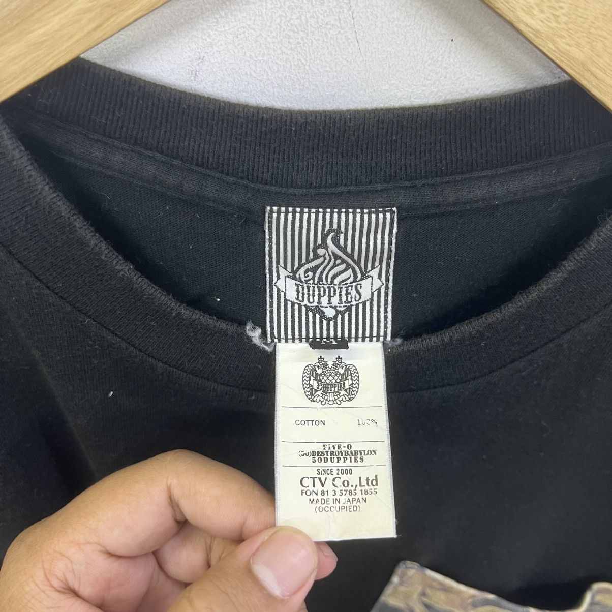 Japanese Brand 50DUPPIES DESTROY BABYLON PHILOSOPHY POCKET CAMO SHIRT Size US M / EU 48-50 / 2 - 14 Thumbnail