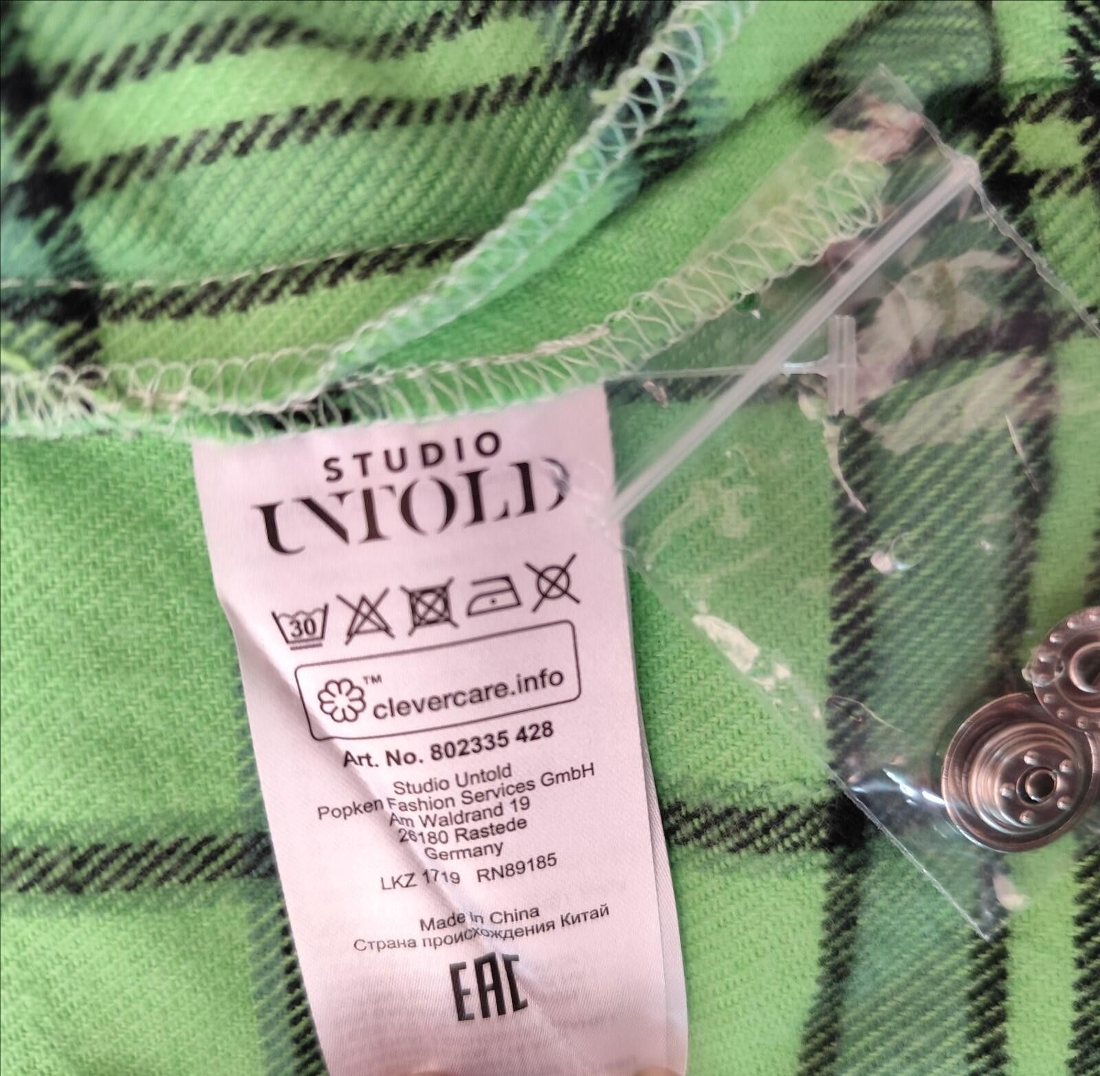 Other Studio Untold Women's Oversized Flannel Button Size 28/30 Size 4XL / US 24-26 - 12 Thumbnail