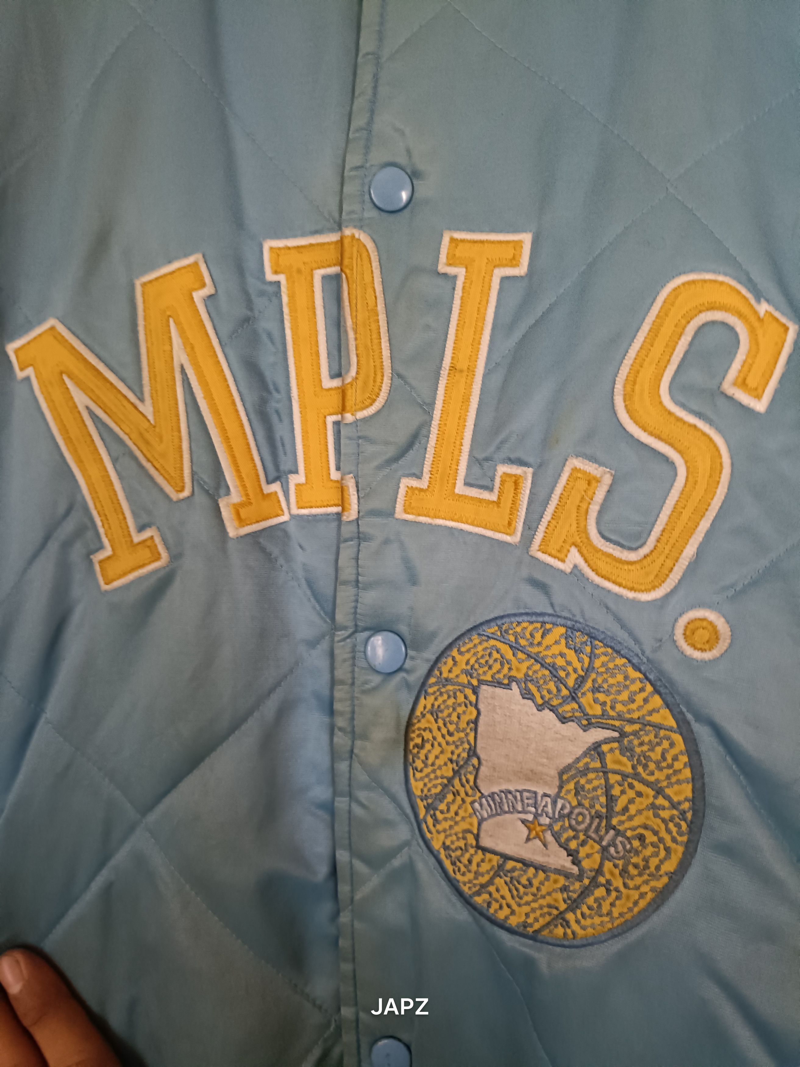 NBA Vintage 50s hardwood classic Minneapolis Lakers varsity Size US XL / EU 56 / 4 - 2 Thumbnail