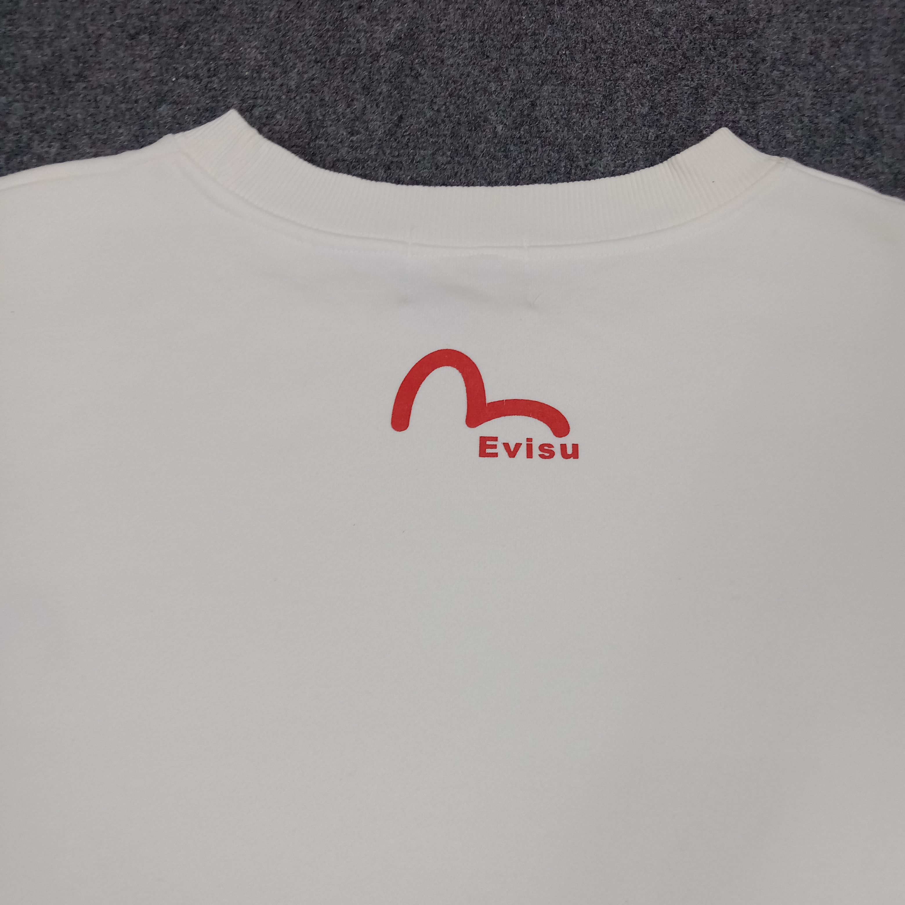 Evisu × Japanese Brand × Vintage EVISU Japanese Brand Playing Card Design Sweatshirt Size US XL / EU 56 / 4 - 6 Thumbnail
