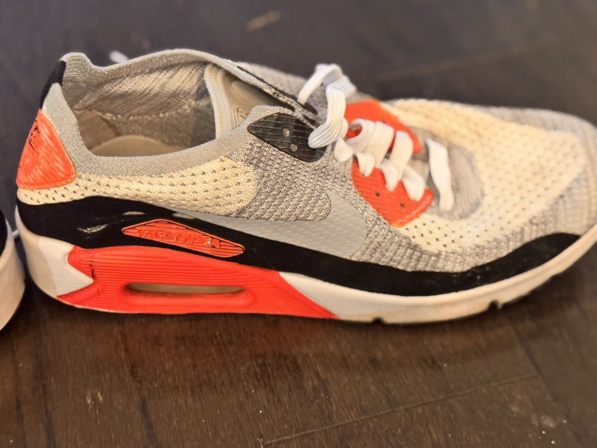 Nike AIR MAX 90 ULTRA 2.0 FLYKNIT 'INFRARED' Size US 9 / EU 42 - 6 Thumbnail