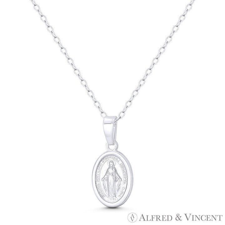 Other Holy Mother Mary Miraculous Medal Marian Cross Pendant Size ONE SIZE - 1 Preview