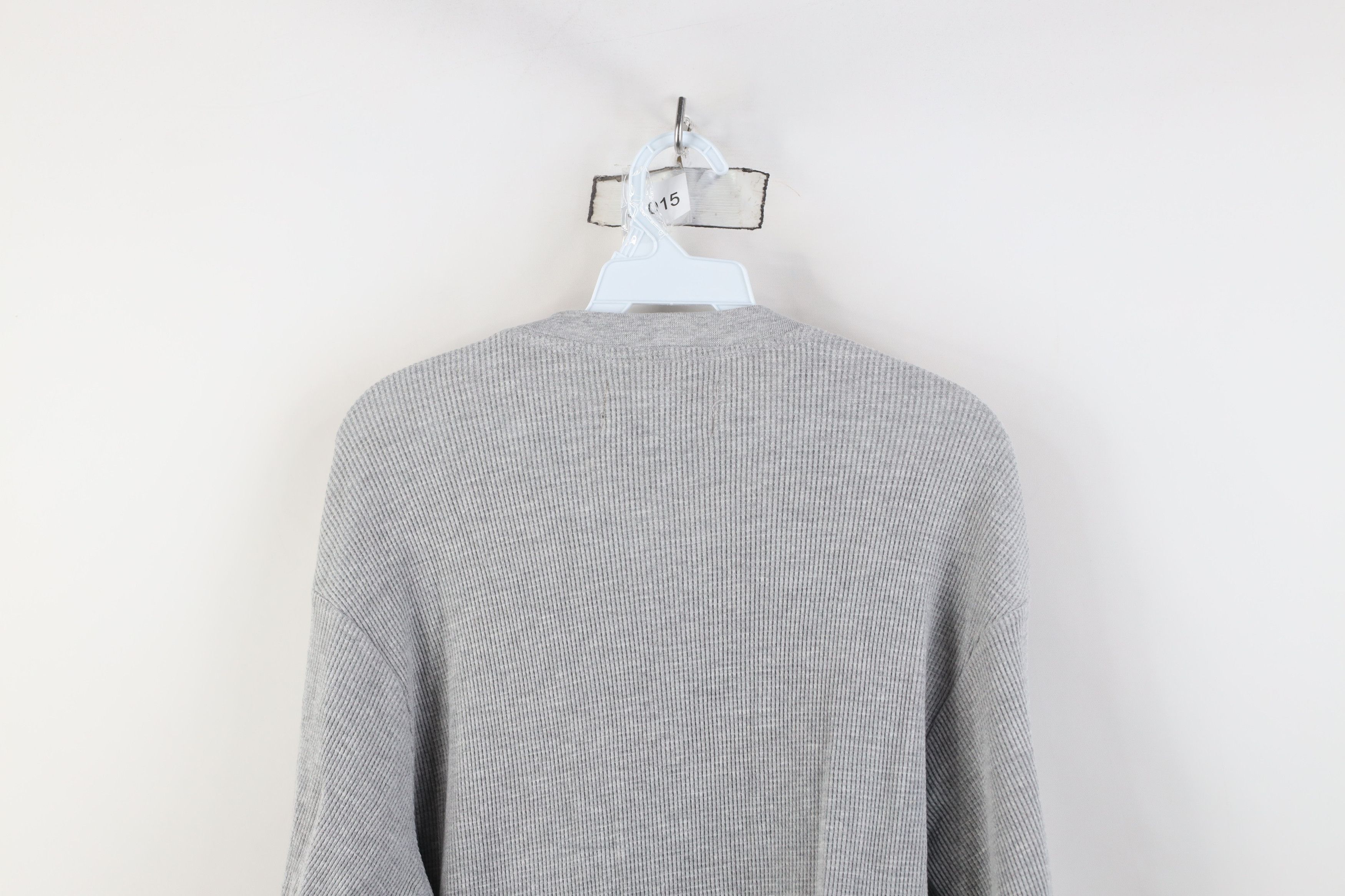 Vintage Vintage 90s Streetwear Knit Long Sleeve Henley T-Shirt Size US L / EU 52-54 / 3 - 9 Thumbnail