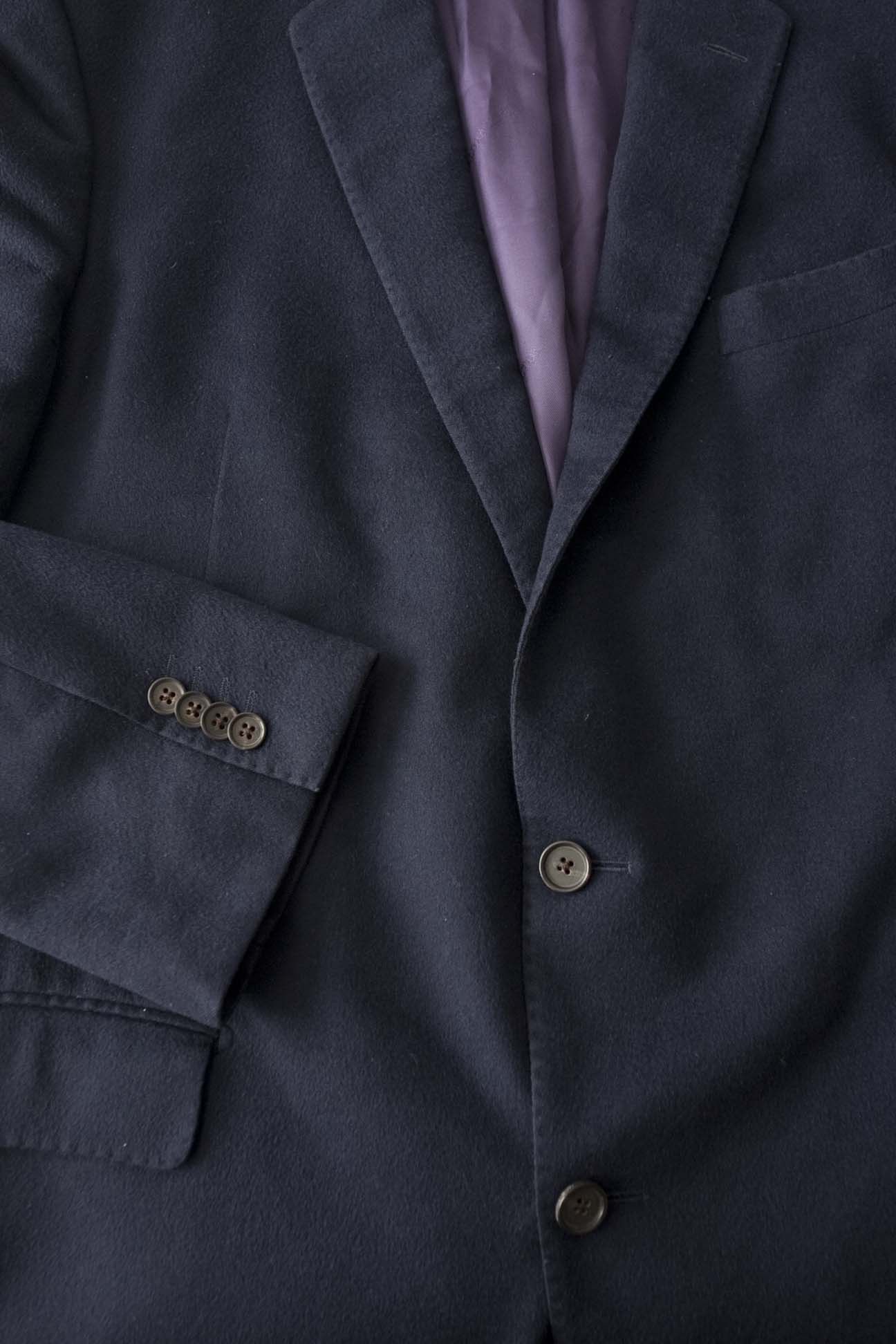 Jack Victor Jack Victor Jacket 100% Worsted Spun Cashmere Size 44 Size 44R - 4 Thumbnail