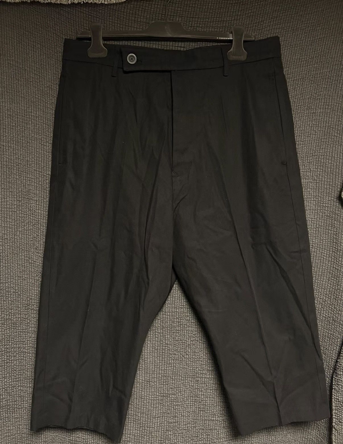 Rick Owens Rick Owens 16SS Mainline Cropped Trousers Size US 34 / EU 50 - 1 Thumbnail