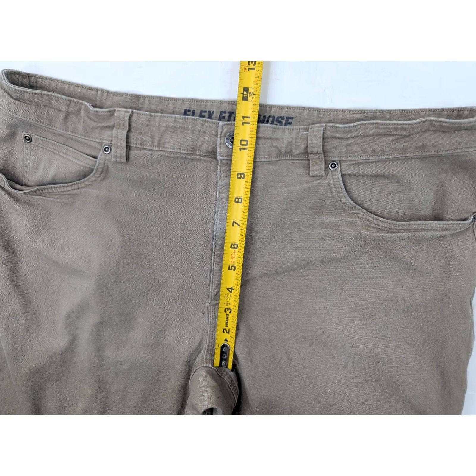 Vintage Duluth Pants Flex Fire Hose Standard Fit Men 42x30 Beige Khakis 5-Pocket Workwear Regular Mens Pants Flex Fire Hose Beige Size US 38 / EU 54 - 6 Thumbnail