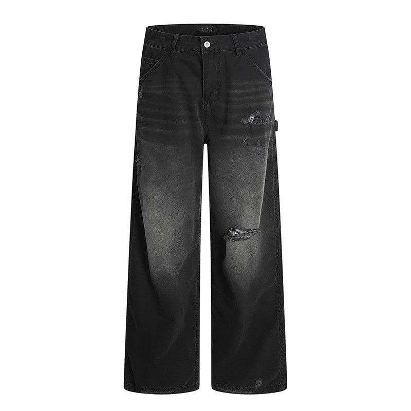 Jean Vintage Men Denim Jeans Summer Size US 32 / EU 48 - 2 Thumbnail