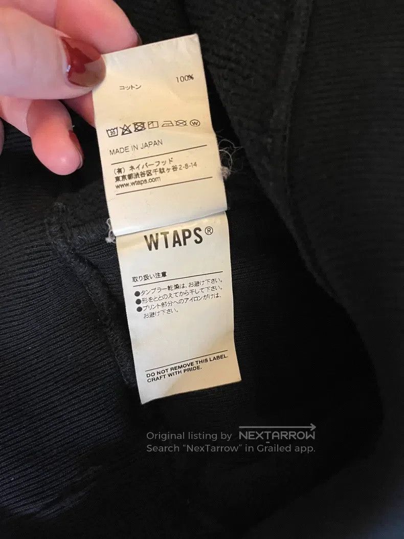Wtaps Wtaps Classic black hoodie Size US M / EU 48-50 / 2 - 5 Thumbnail