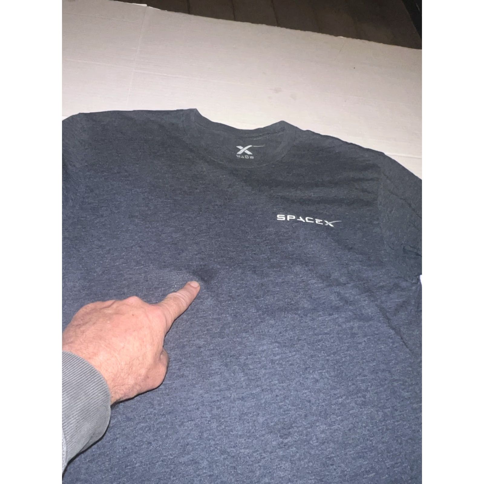 Vintage VINTAGE SpaceX Telstar 18 Clover Vantage Shirt Adult Medium Gray Rockets Space Shirt SpaceX Tee 90s USA Space Shirt Mens Wenfis Size US M / EU 48-50 / 2 - 7 Thumbnail