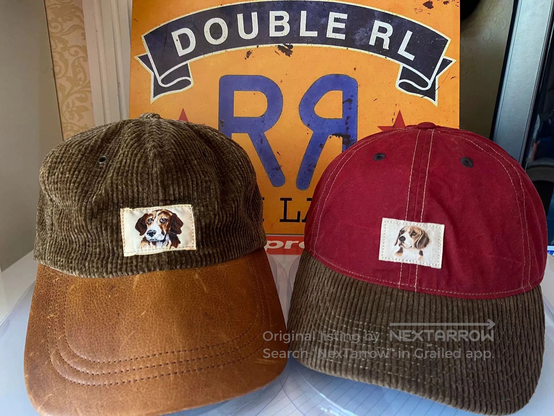 RRL Ralph Lauren Vintage Double RL Rare Baseball Cap. Size ONE SIZE - 4 Thumbnail