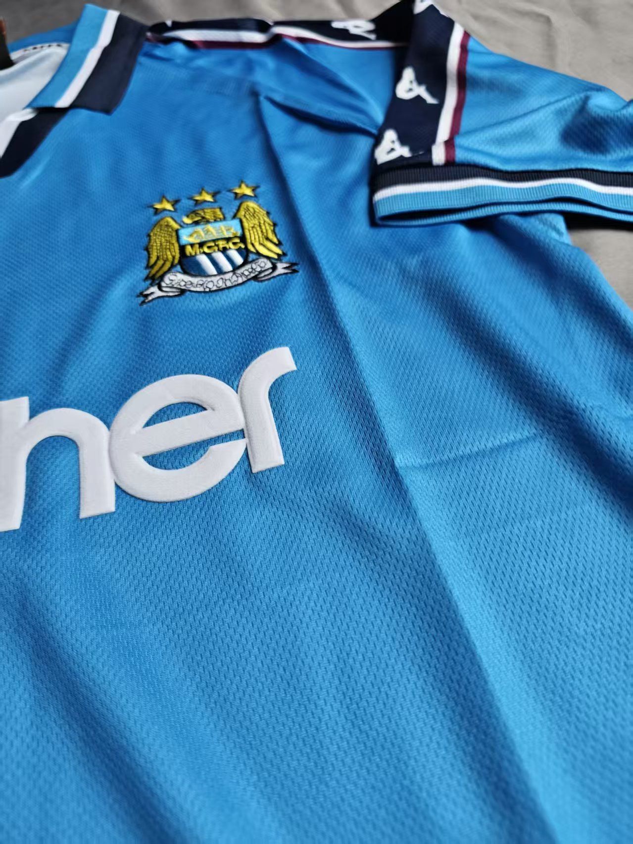 Other MCFC Jersey Home 1997 1999 Season Size US L / EU 52-54 / 3 - 2 Thumbnail