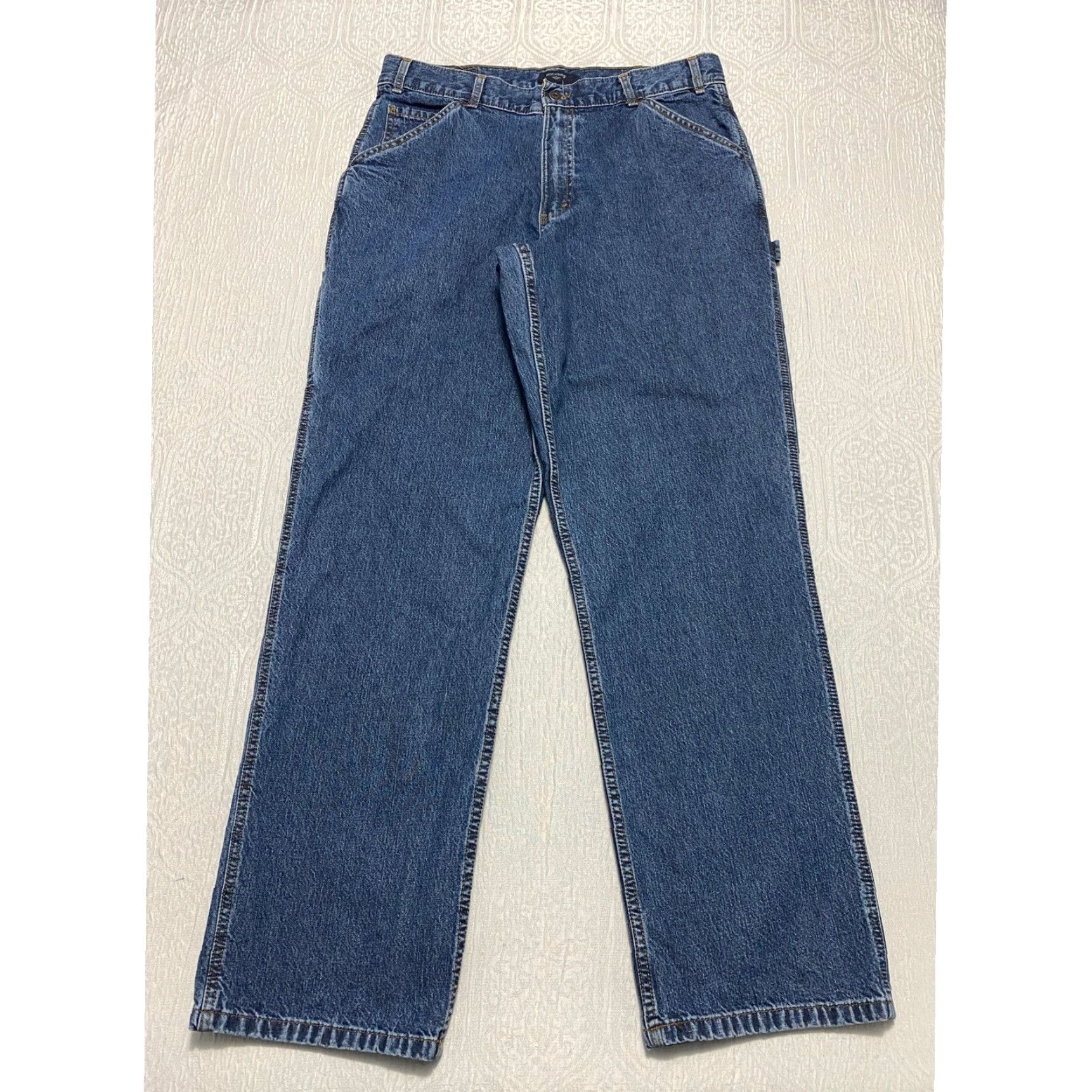 Dockers VINTAGE Dockers Jeans Carpenter Men 36 34 Blue Relaxed Denim 5-Pocket Design Size US 36 / EU 52 - 3 Thumbnail