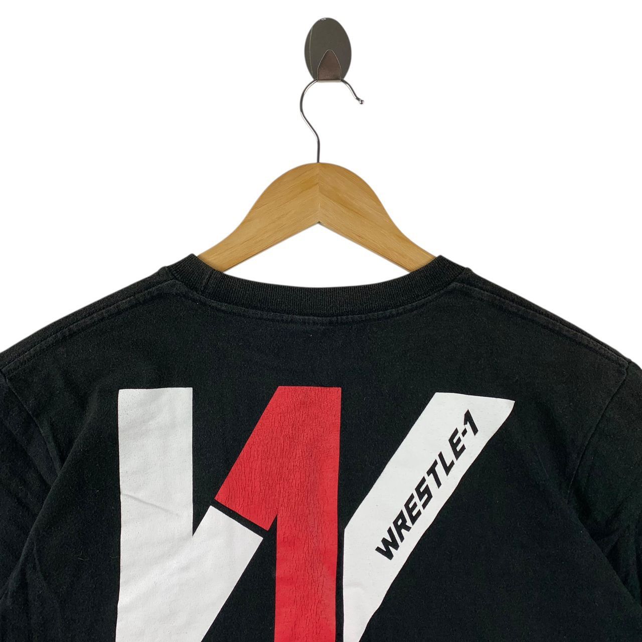 Japanese Brand WRESTLE -1 japanesebrand big logo back hit tee Size US M / EU 48-50 / 2 - 10 Thumbnail