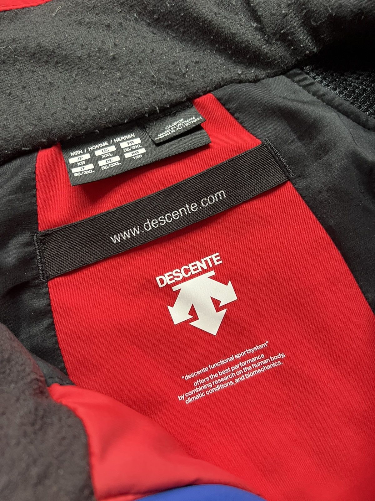 Descente Descente blue light jacket ski wind breaker Size US XXL / EU 58 / 5 - 6 Thumbnail