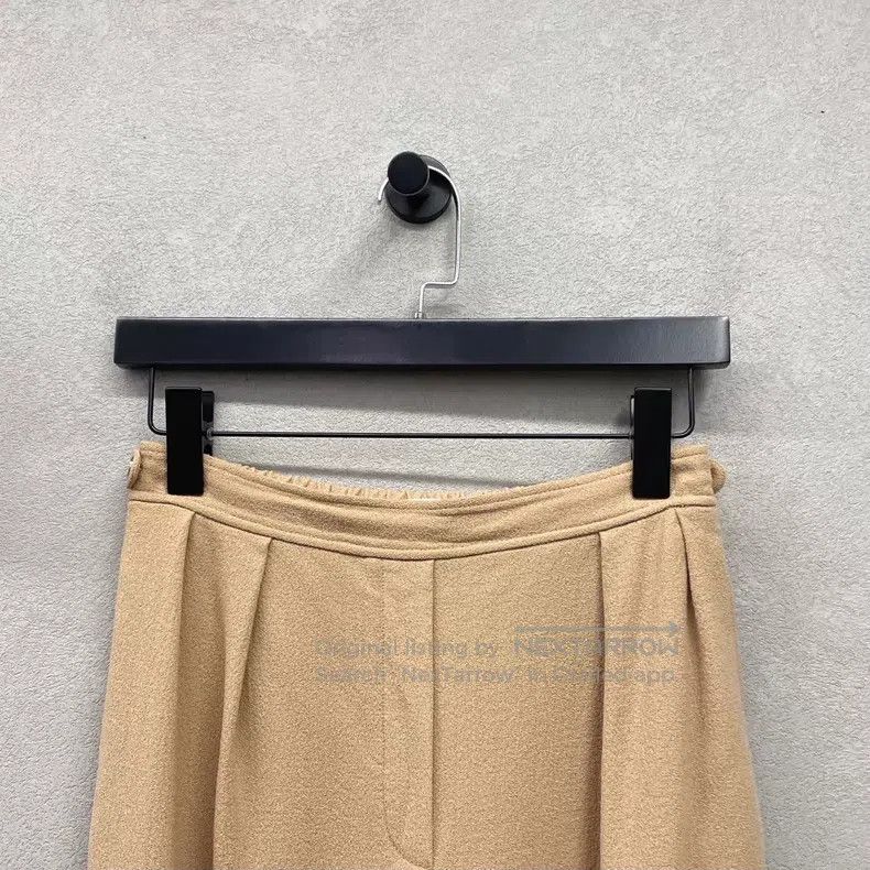 Hermes Hermes Caramel Trousers, Draped Shape, 98% Wool + 1% Spand Size 42" / US 20 - 4 Thumbnail