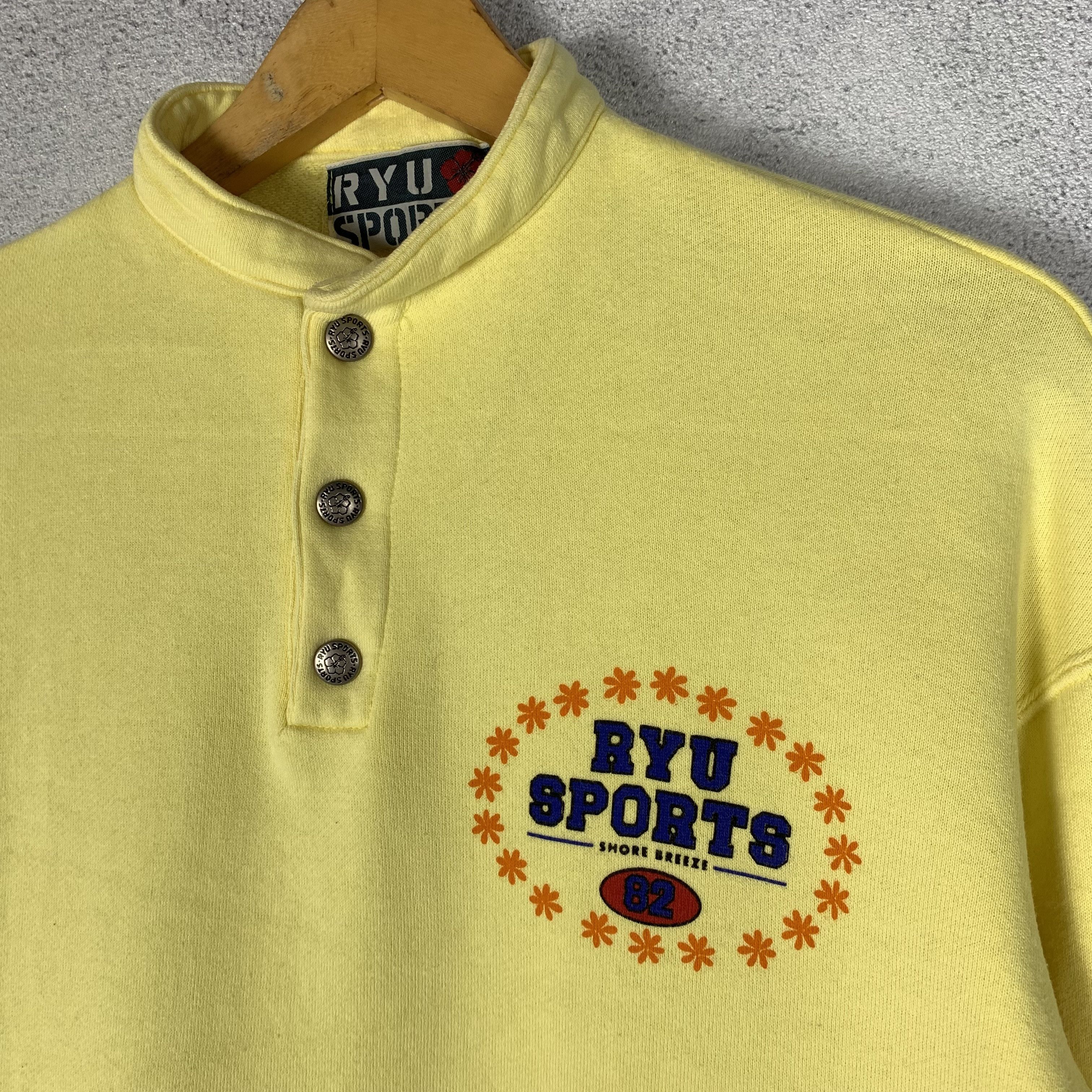 Vintage Vintage Ryu Sports Sweatshirt Crewneck Surfing Size US M / EU 48-50 / 2 - 4 Thumbnail