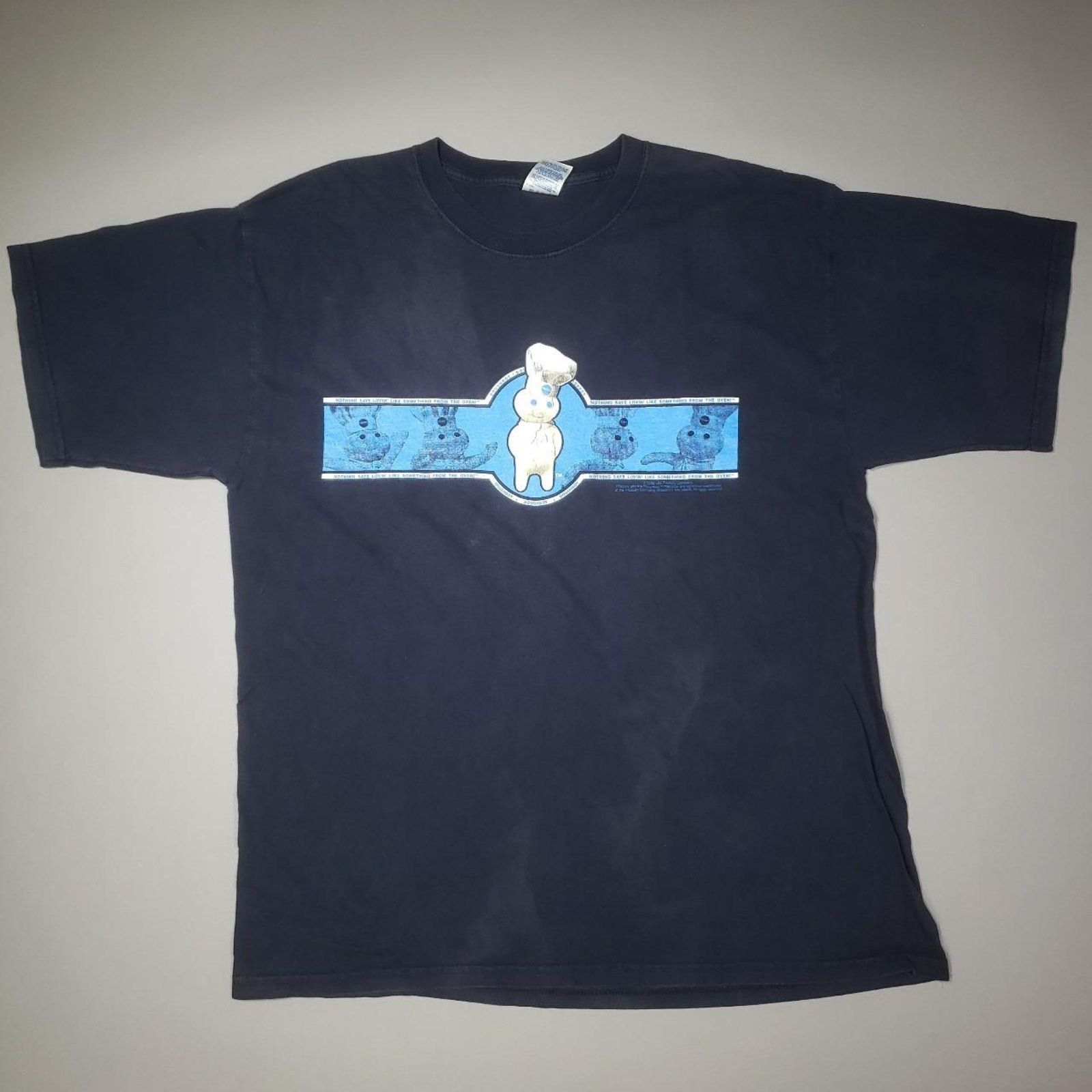 Vintage Vintage Gilden Pillsbury Dough Boy tee Mens XL Size US XL / EU 56 / 4 - 1 Thumbnail