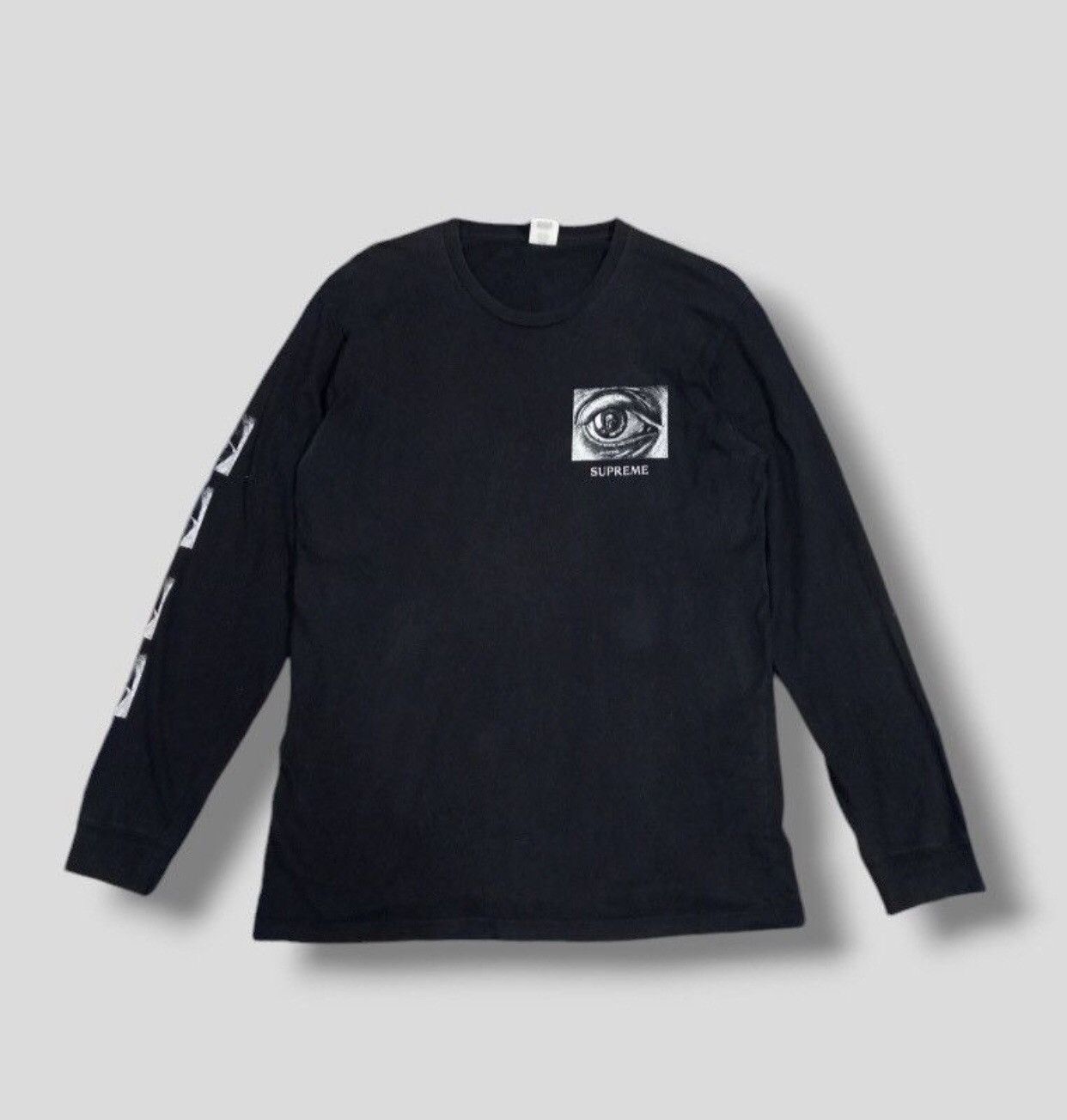 Supreme Supreme Print Eye Skull Long Sleeve T- Shirt (2) Size US L / EU 52-54 / 3 - 2 Thumbnail