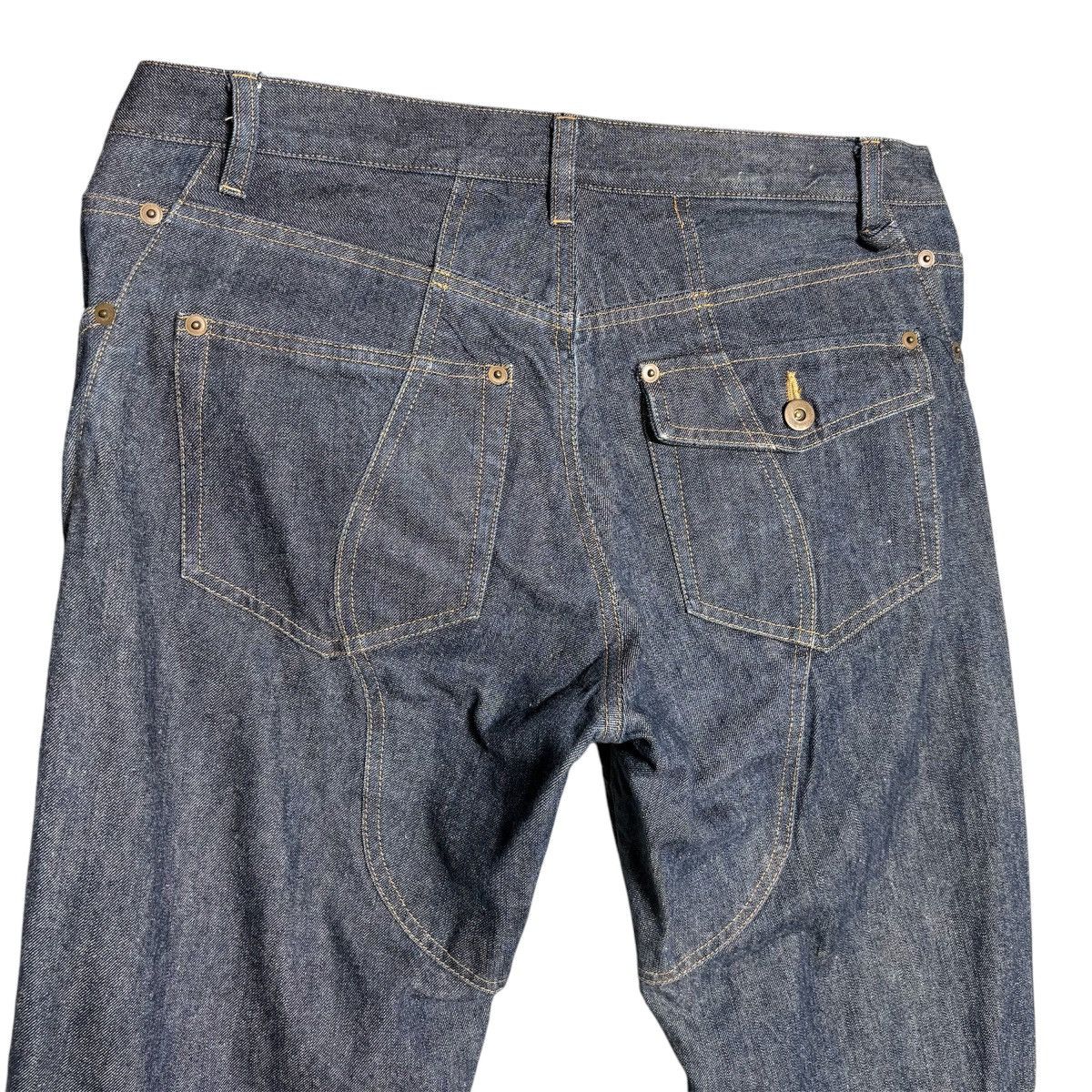 SHINICHIRO ARAKAWA Shinichiro Arakawa Biker Denim Pants Size US 34 / EU 50 - 5 Thumbnail