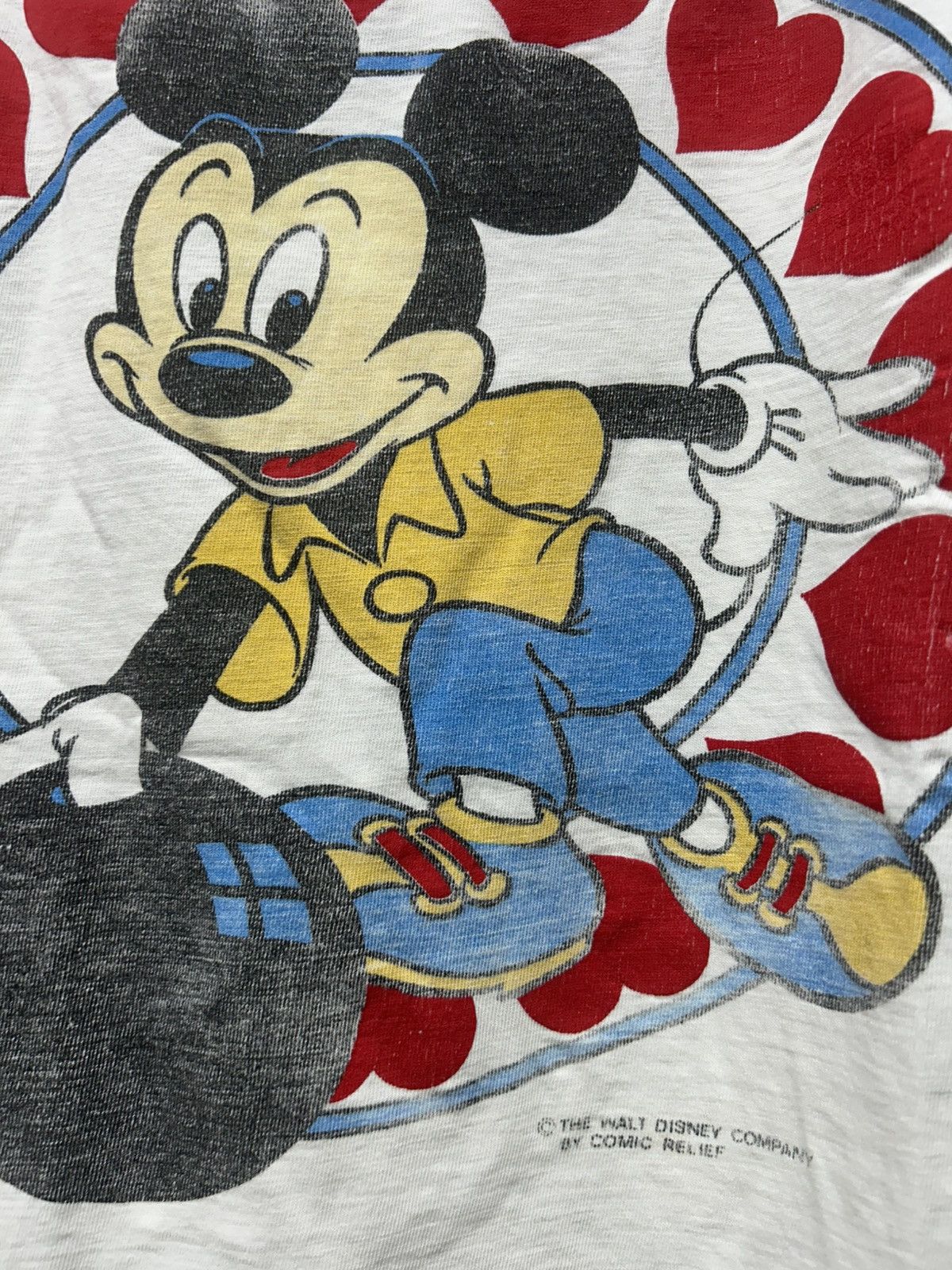 Mickey Mouse 90s Mickey Mouse Bowling Graphic Single Stitch Tshirt Size US L / EU 52-54 / 3 - 3 Thumbnail