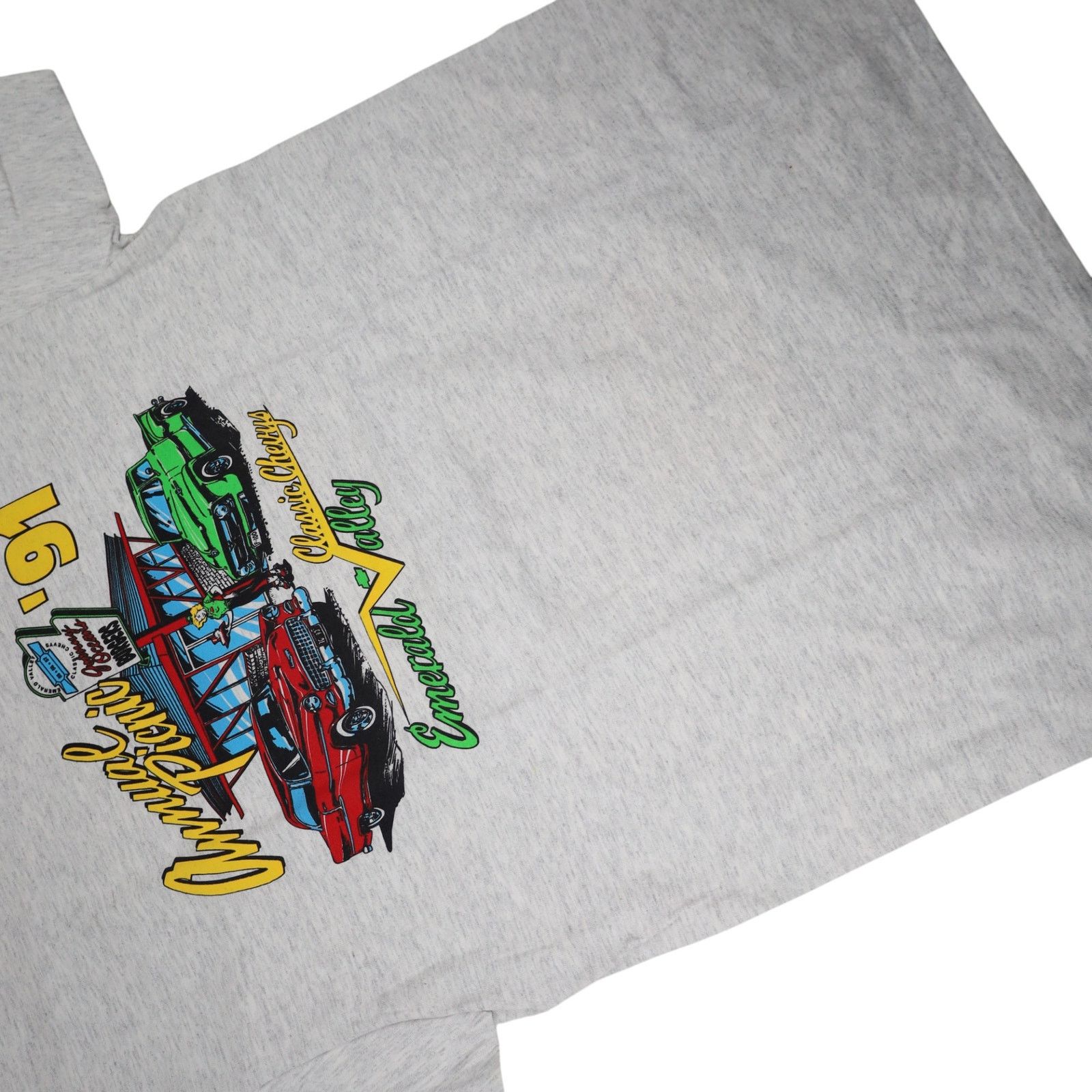 Vintage Vintage 1991 Classic Chevy Annual Picnic Graphic T Shirt Size US L / EU 52-54 / 3 - 3 Thumbnail