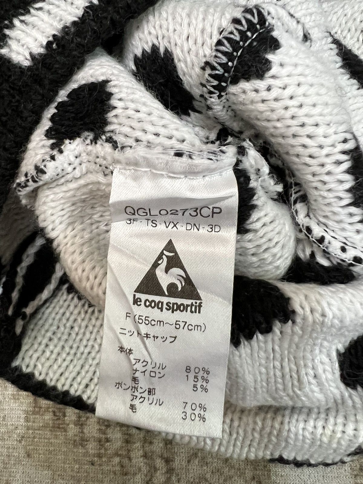 Le Coq Sportif Lecoq Sportif Beanie Cap Size ONE SIZE - 6 Thumbnail