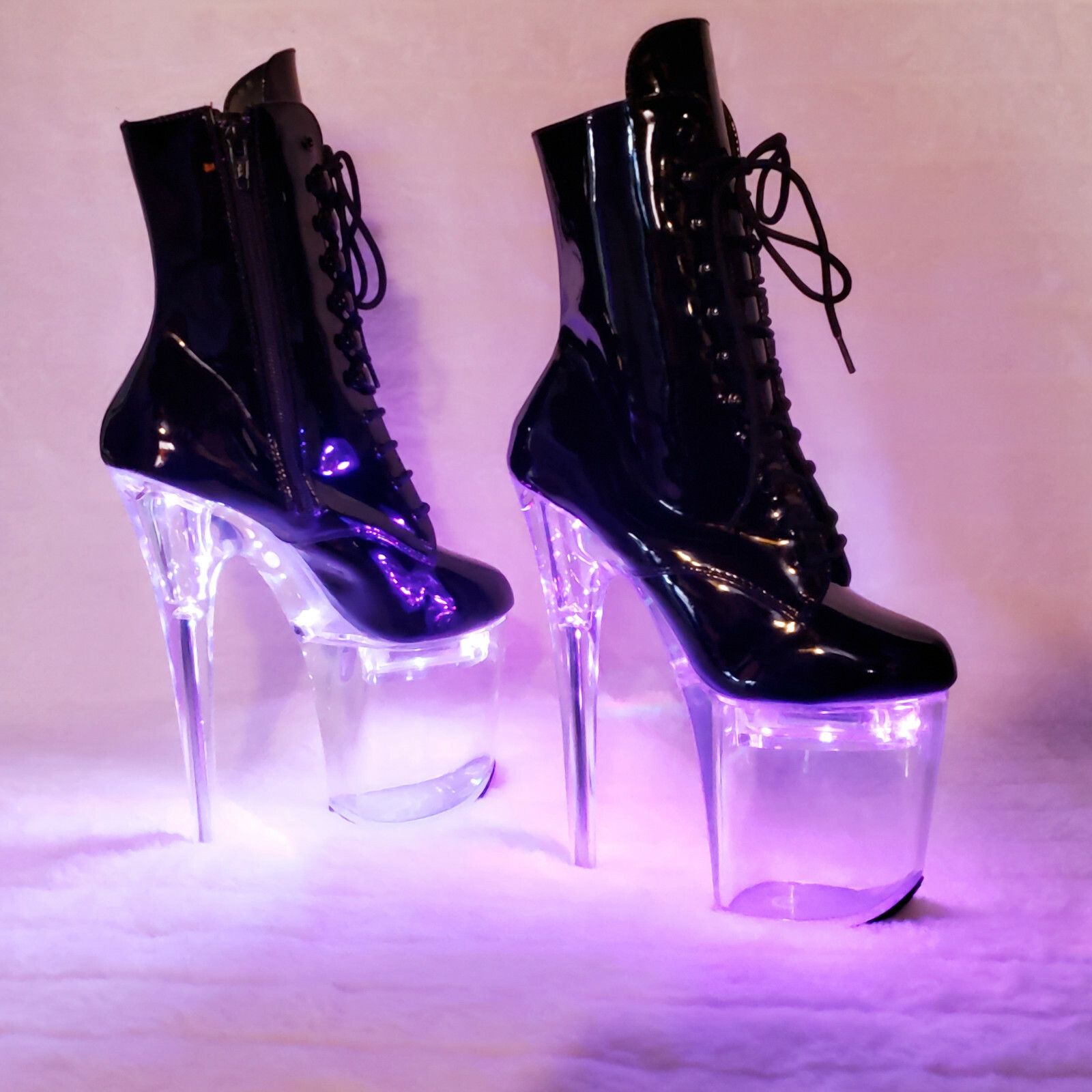 Other Flashdance 1020 Multi LColor Platform Ankle Boots 8" High H Size US 7 / IT 37 - 1 Thumbnail