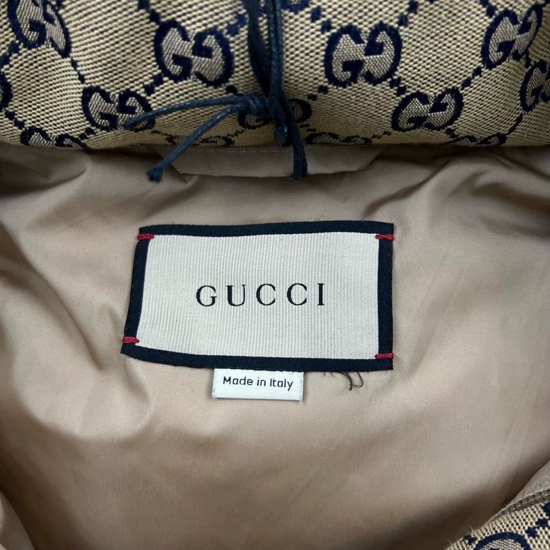 Gucci Gucci Pattern full print contrast color trim detachable hoo Size US S / EU 44-46 / 1 - 4 Thumbnail