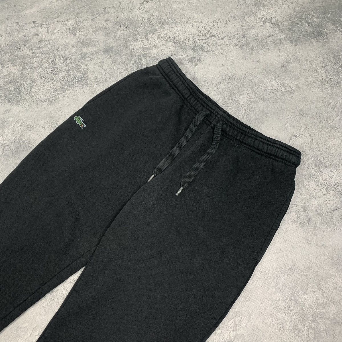 Lacoste Men’s Lacoste Sweatpants Black Joggers Size S Size US 28 / EU 44 - 2 Thumbnail