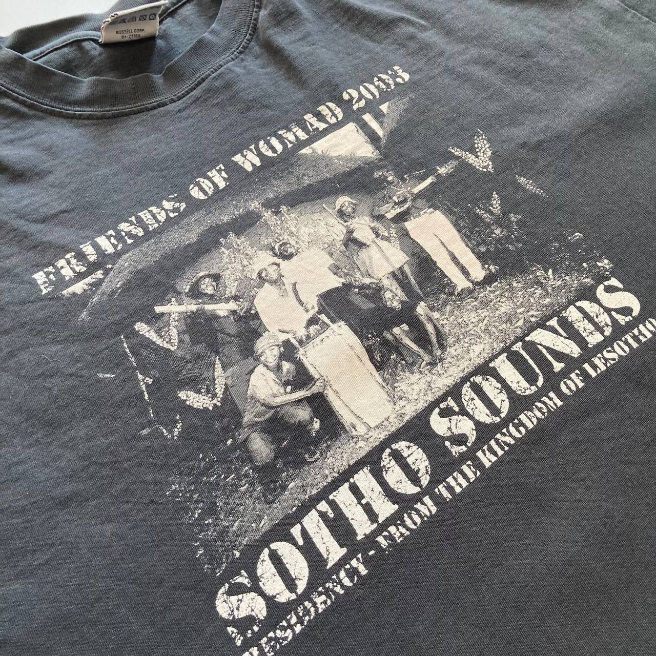 Rap Tees Vintage Sotho Sounds Friends Of Womad African Folk Rock Size US L / EU 52-54 / 3 - 3 Thumbnail