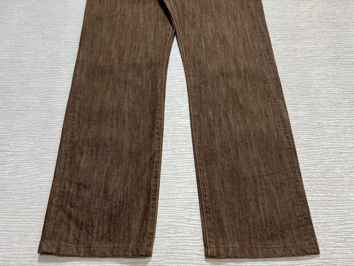 Kapital Kapital - Cinch Back Pocket Detailing Denim Jeans Size US 34 / EU 50 - 6 Thumbnail