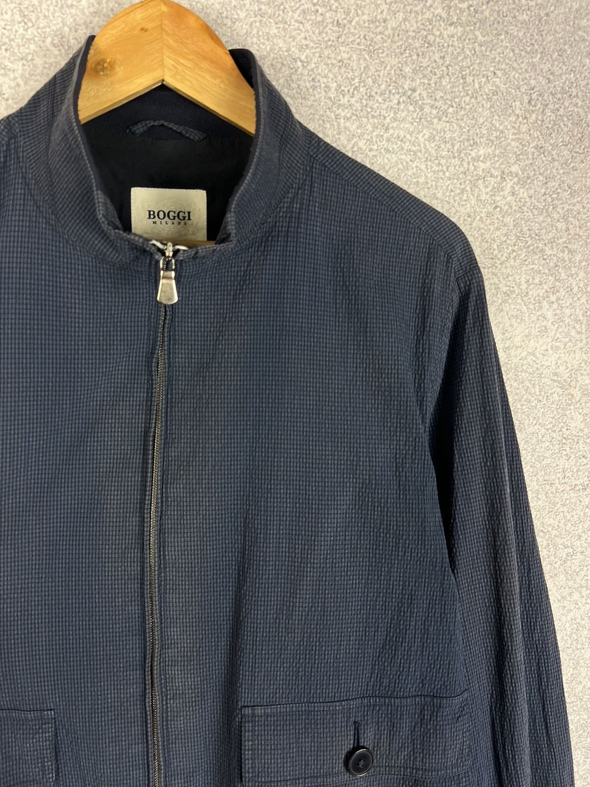 Boggi Boggi Milano Easy Formal Bomber Jacket Size US M / EU 48-50 / 2 - 3 Thumbnail