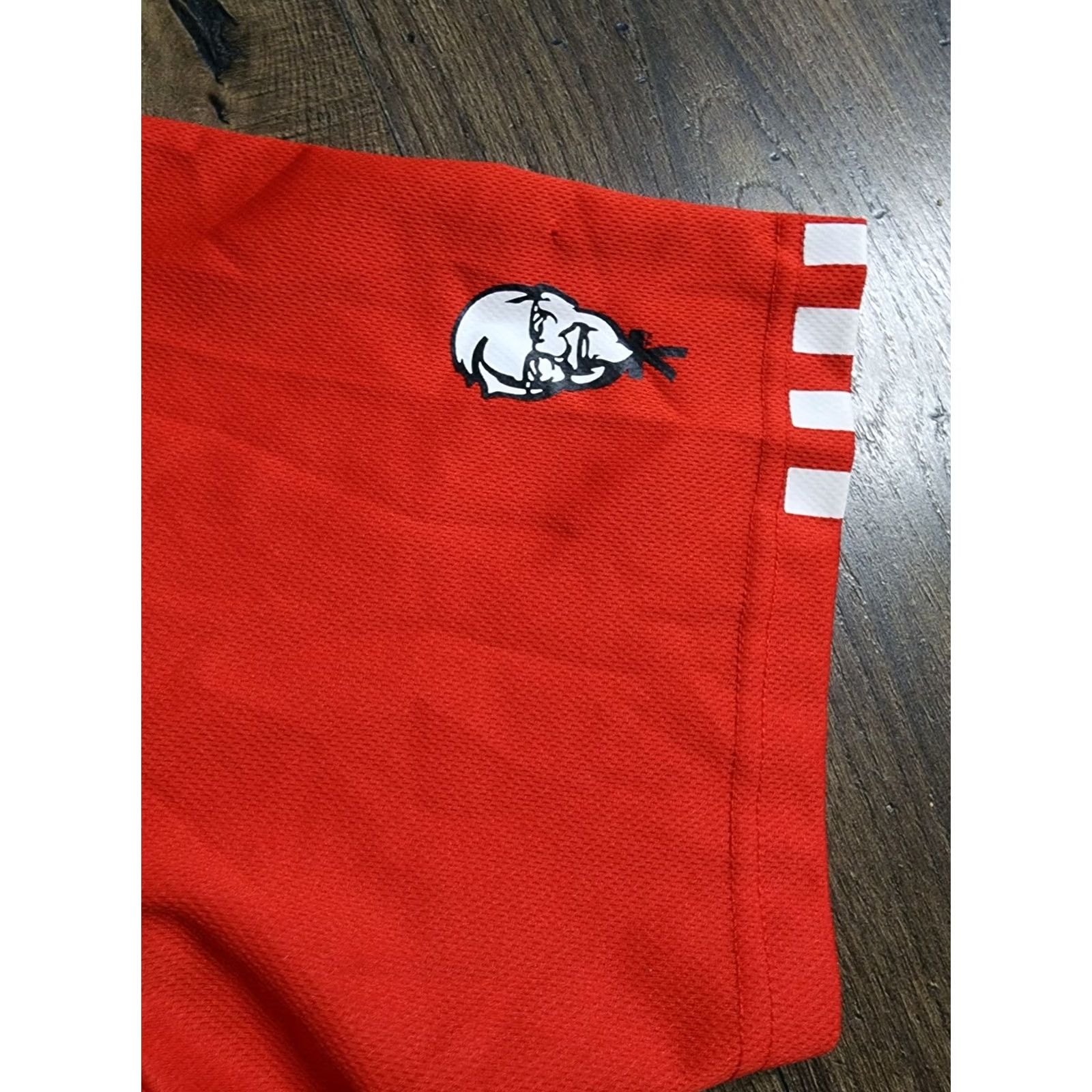 Vintage Mens Barco KFC Uniform Polo Shirt 3XL Red Distress Men Size US XXL / EU 58 / 5 - 6 Thumbnail