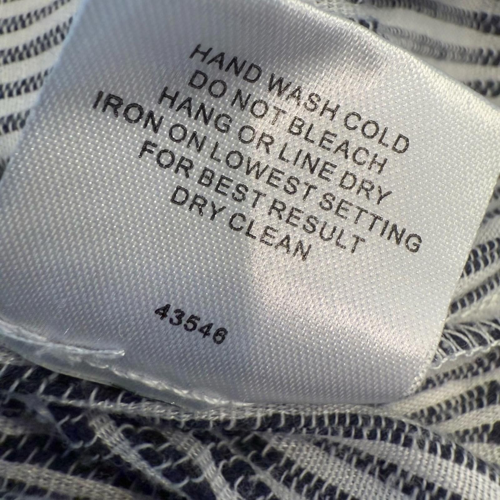 Other Romeo & Juliette Couture cropped blue & white striped top SM Size S / US 4 / IT 40 - 6 Thumbnail