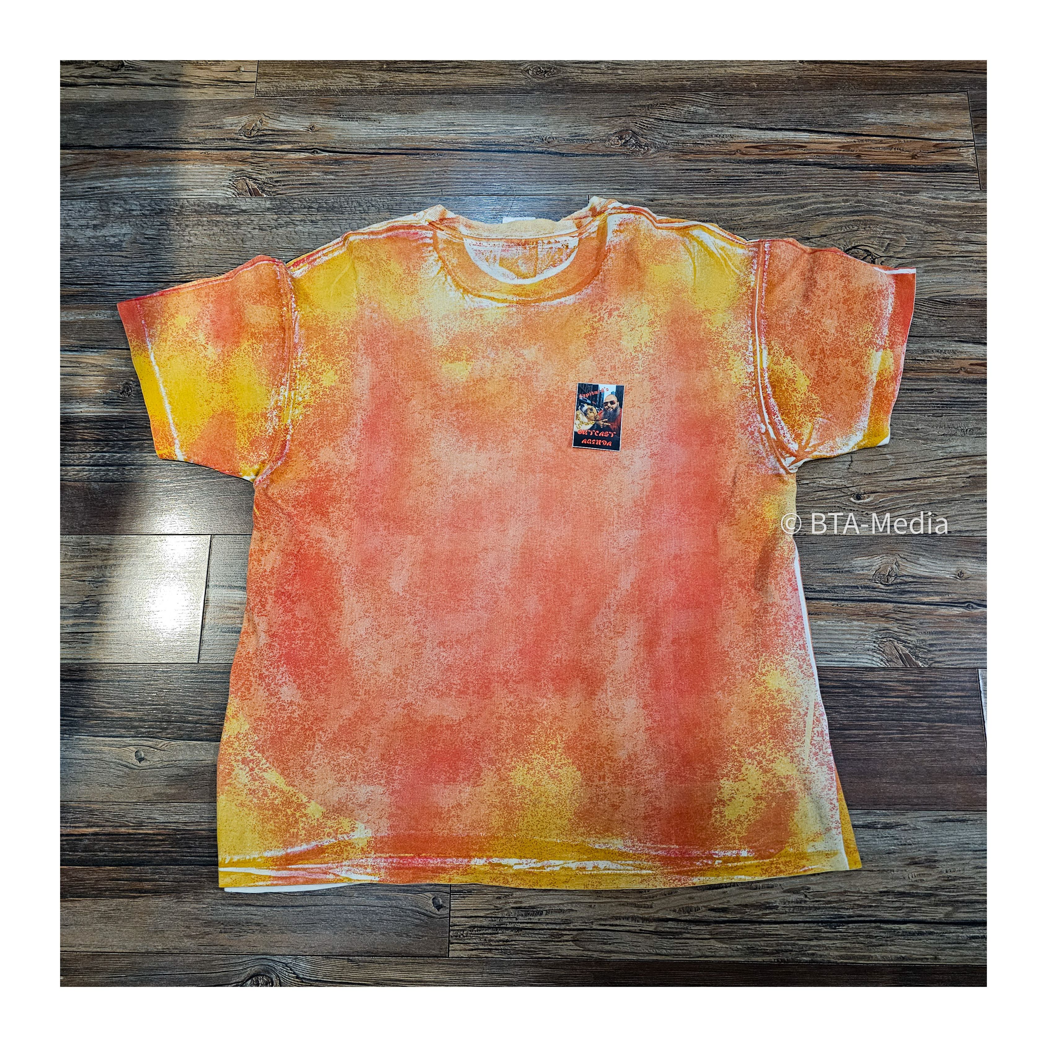 Vintage 1993 Jimi Hendrix Heaven Smile T-Shirt Mosquitohead Style Size US XL / EU 56 / 4 - 5 Thumbnail