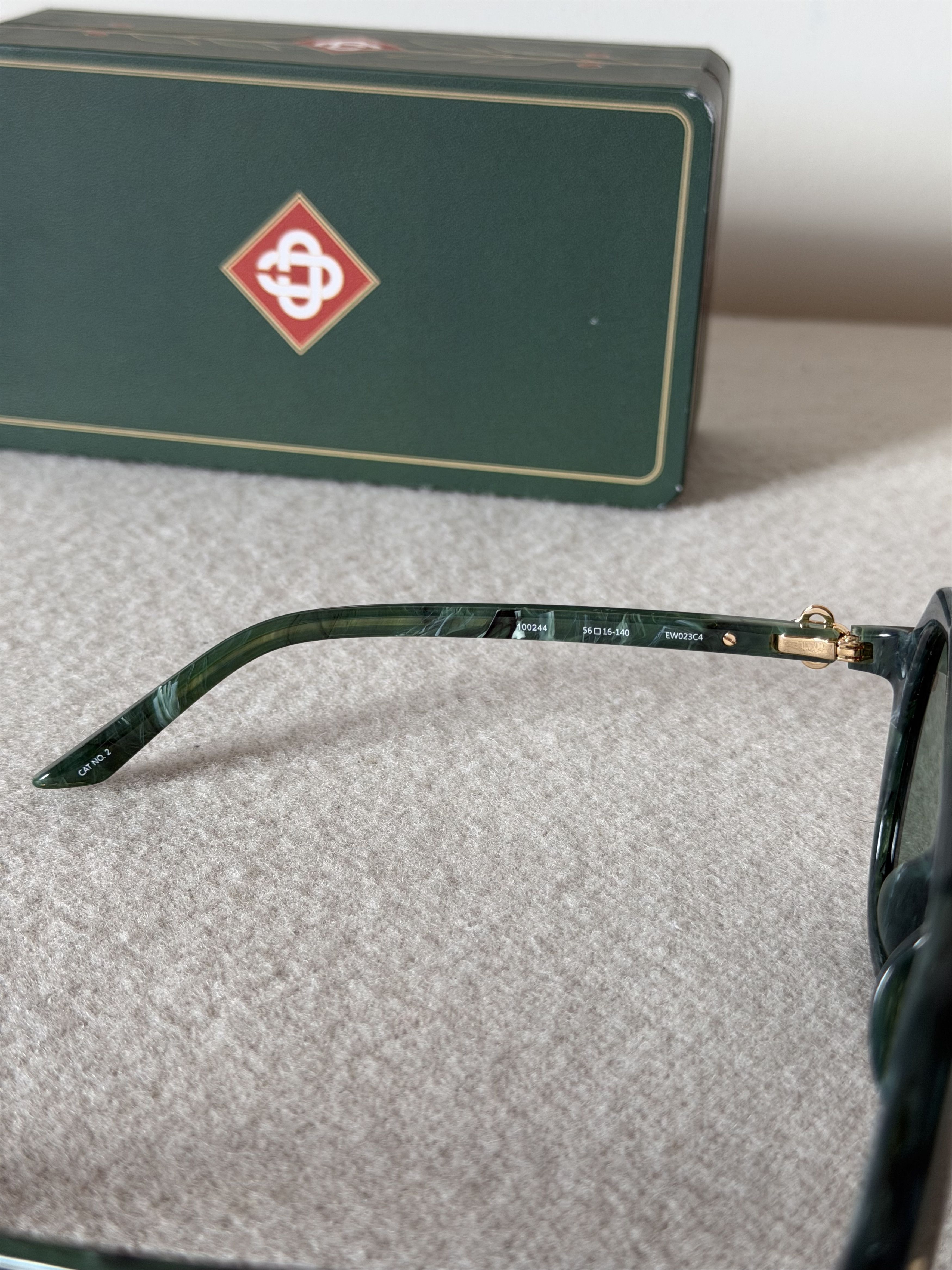 Casablanca Casablanca Rajio Sunglasses in Green Size ONE SIZE - 6 Thumbnail