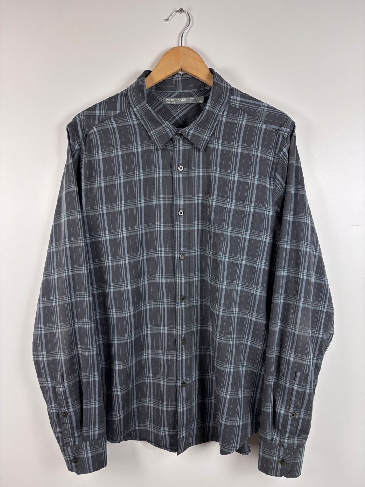 Icebreaker Icebreaker Merino Wool Plaid Long Sleeve Shirt Outdoor L Size US L / EU 52-54 / 3 - 1 Thumbnail