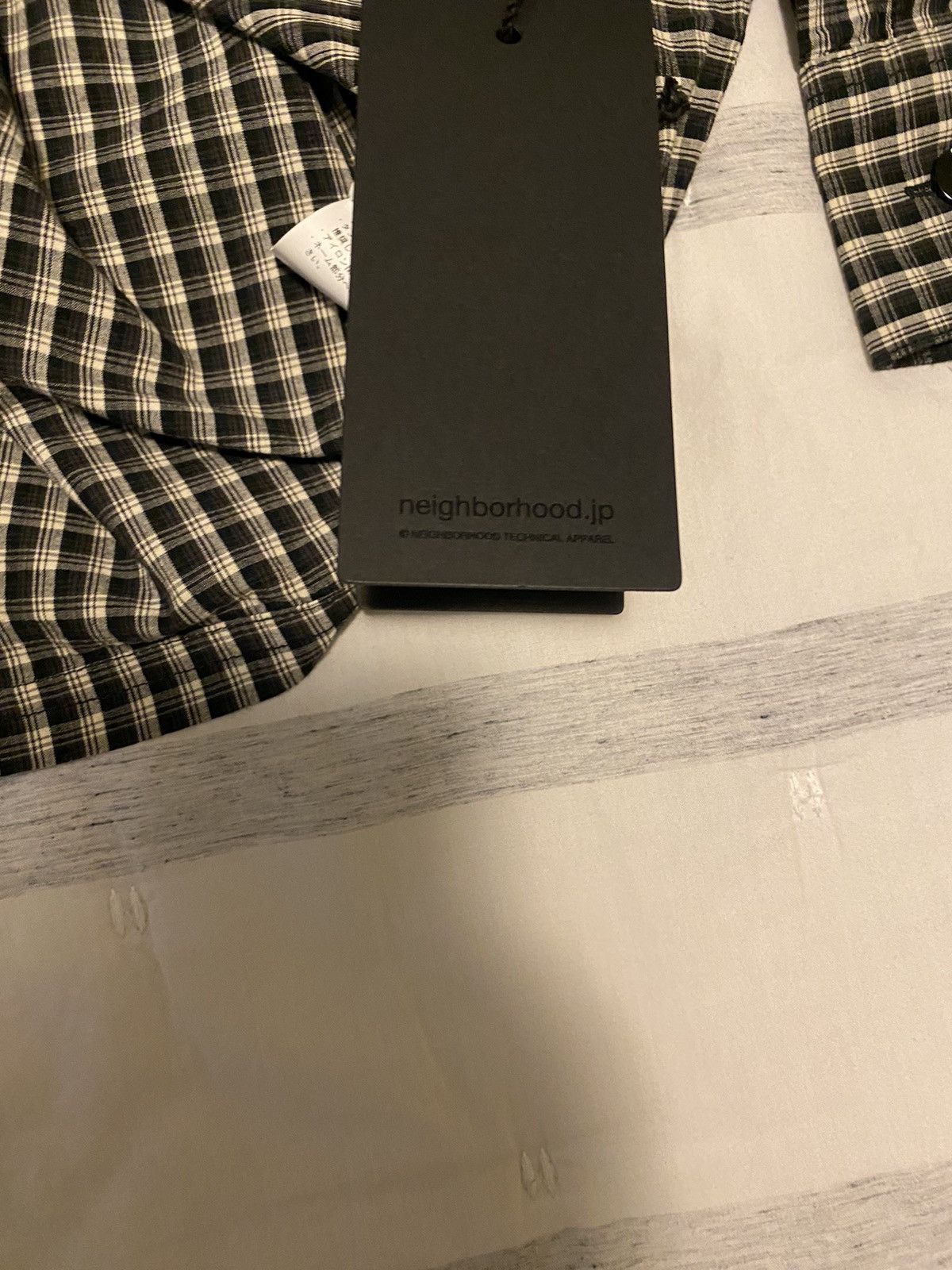 Neighborhood Neighborhood Japan Gingham Hombre Check Shirt XL NWT Size US XL / EU 56 / 4 - 17 Thumbnail
