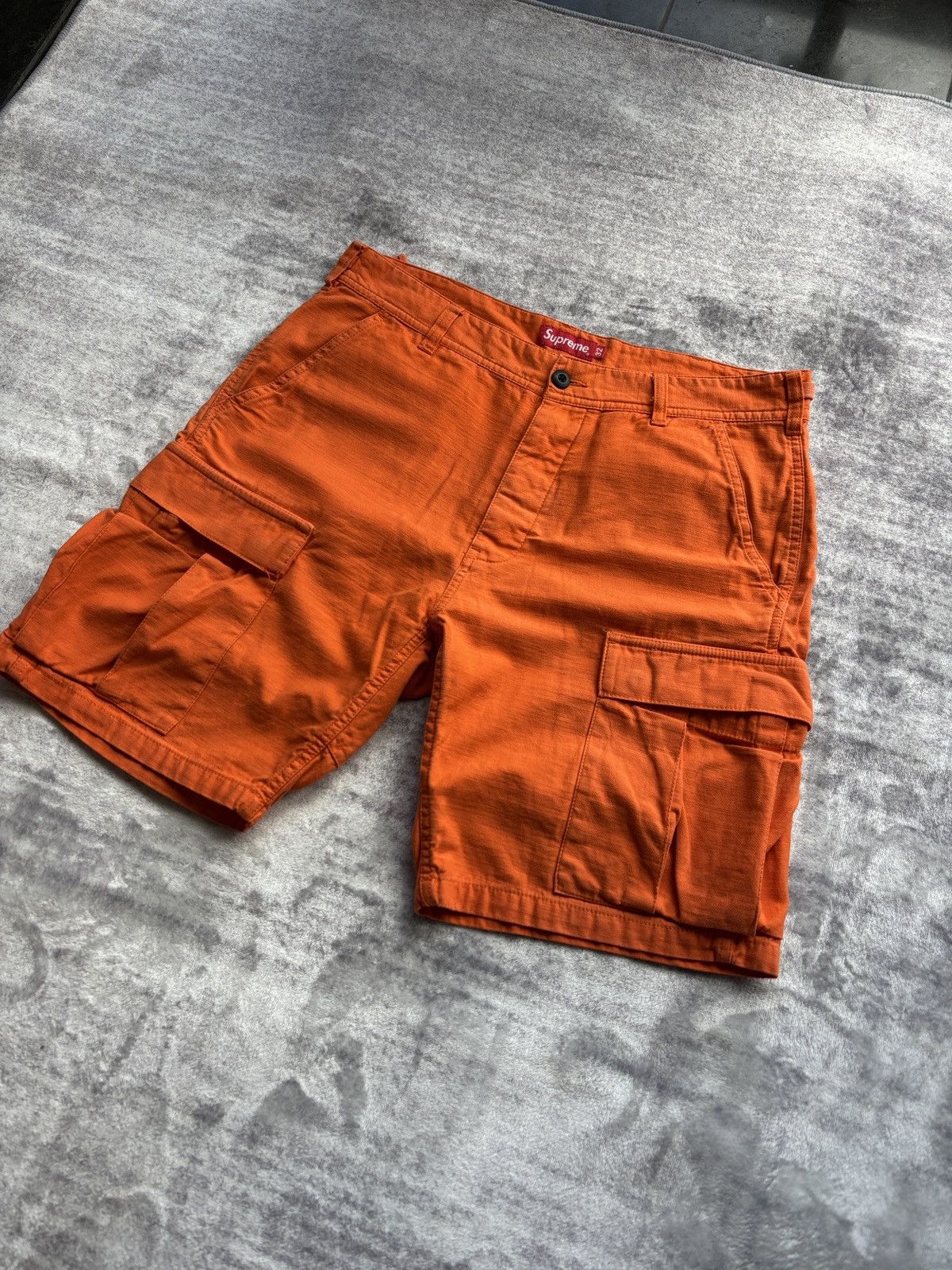 Supreme Supreme Cargo Short Orange SS16 Size US 32 / EU 48 - 2 Thumbnail