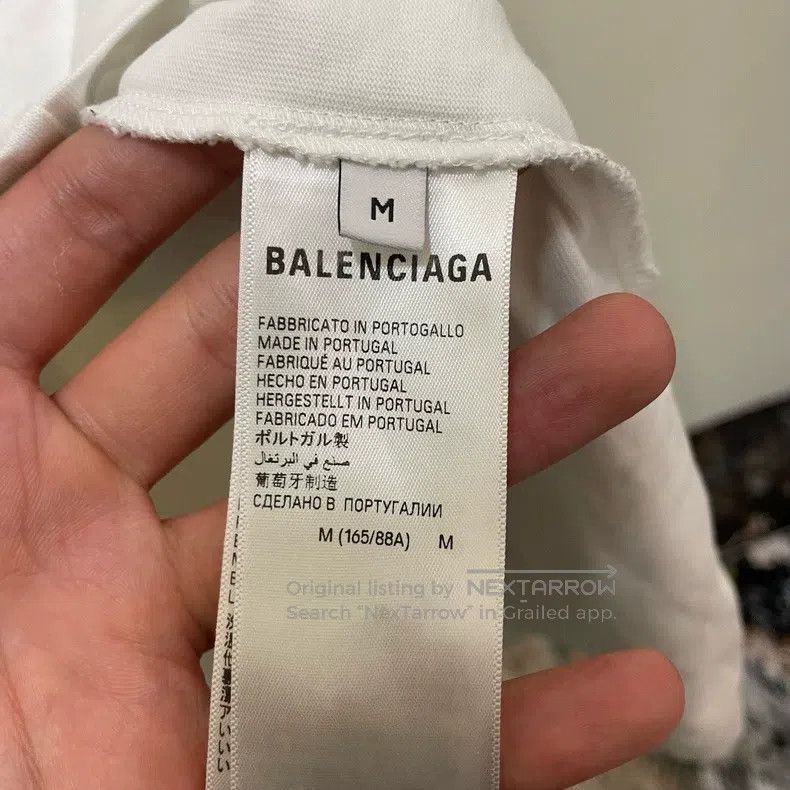 Balenciaga Balenciaga 3b Short Sleeve M Size Size US M / EU 48-50 / 2 - 5 Thumbnail