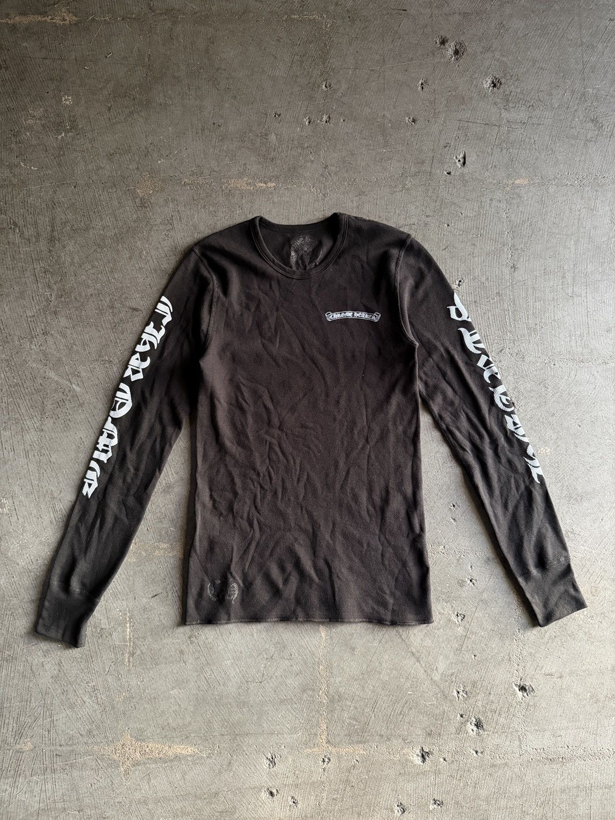 Chrome Hearts Chrome Hearts Classic Logo Thermal Longsleeve Size US M / EU 48-50 / 2 - 5 Thumbnail