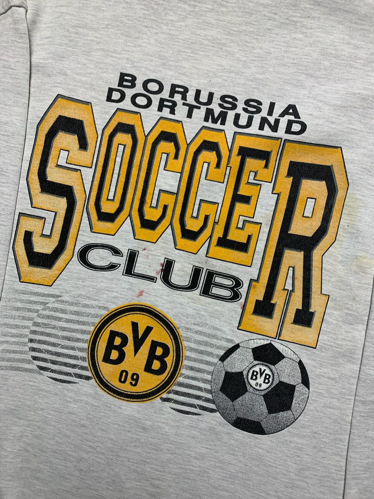 Vintage Vintage Soccer sweatshirt Borussia Dortmund soccer size L Size US L / EU 52-54 / 3 - 2 Thumbnail