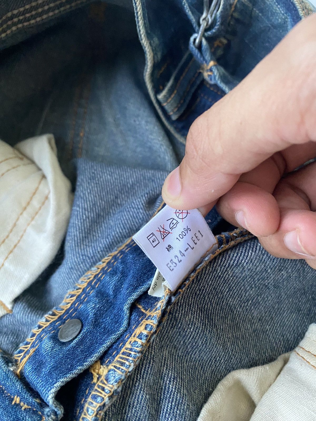 Lee VINTAGE LEE x UNION MADE SELVEDGE DISTRESS DENIM BUCKLE BACK Size US 30 / EU 46 - 17 Thumbnail